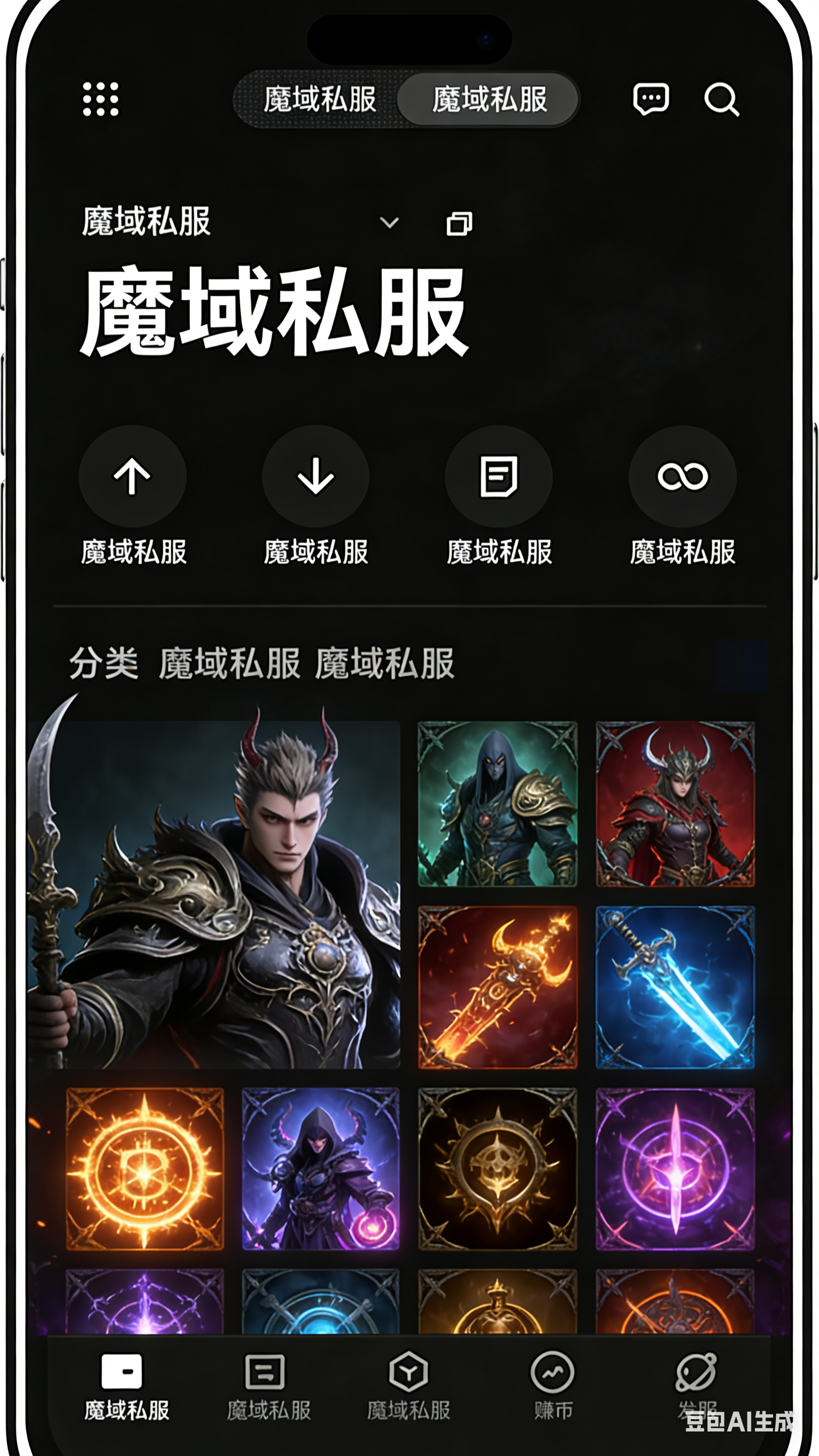 魔域神火副本组队画面